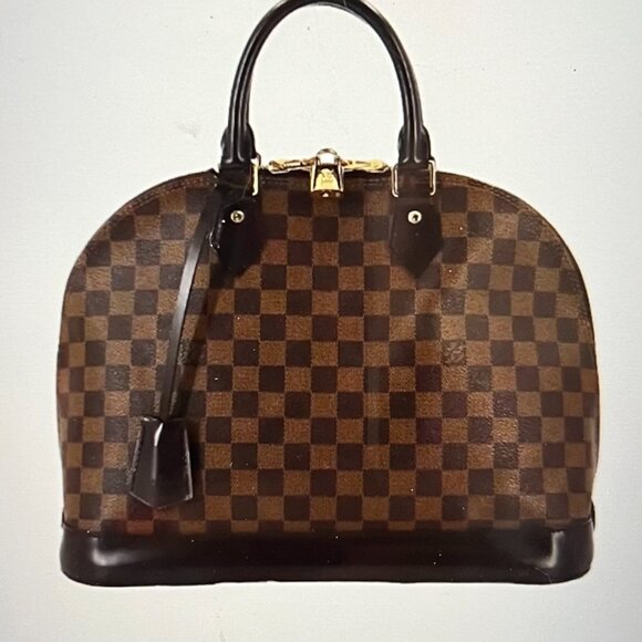 Louis Vuitton Damier Ebene Alma MM Comes With A Dust Bag and certification. - Picture 3 of 16